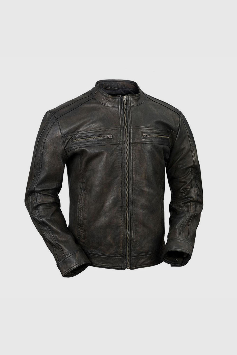 Cruiser Men's Leather Jacket (POS) Men's Leather Jacket Whet Blu NYC XS  