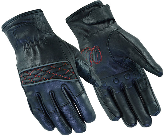 DS2426 Women's Cruiser Glove (Black / Red)