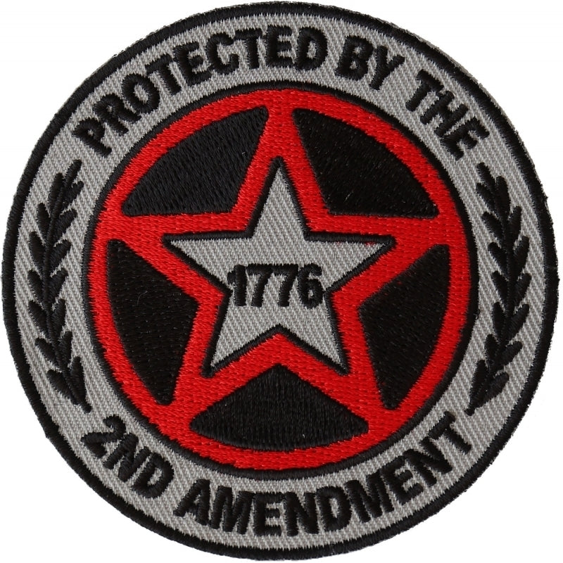 P6569 Protected by The 2nd Amendment 1776 Patch