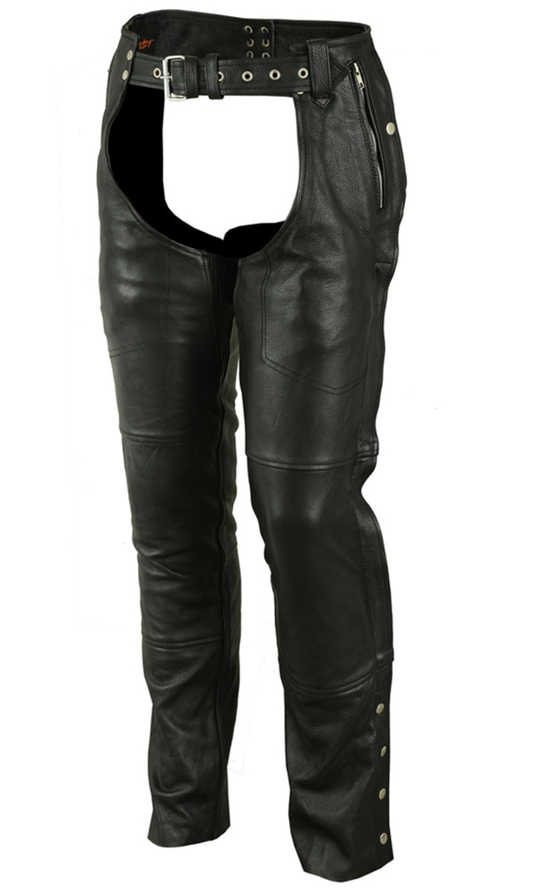 DS405  Unisex Double Deep Pocket Thermal Lined Chaps