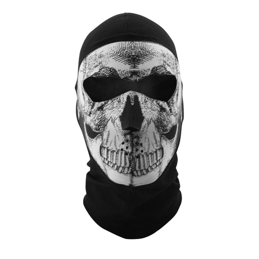WBC002NFME Balaclava Extreme- COOLMAX®- Full Mask- Black and Whit