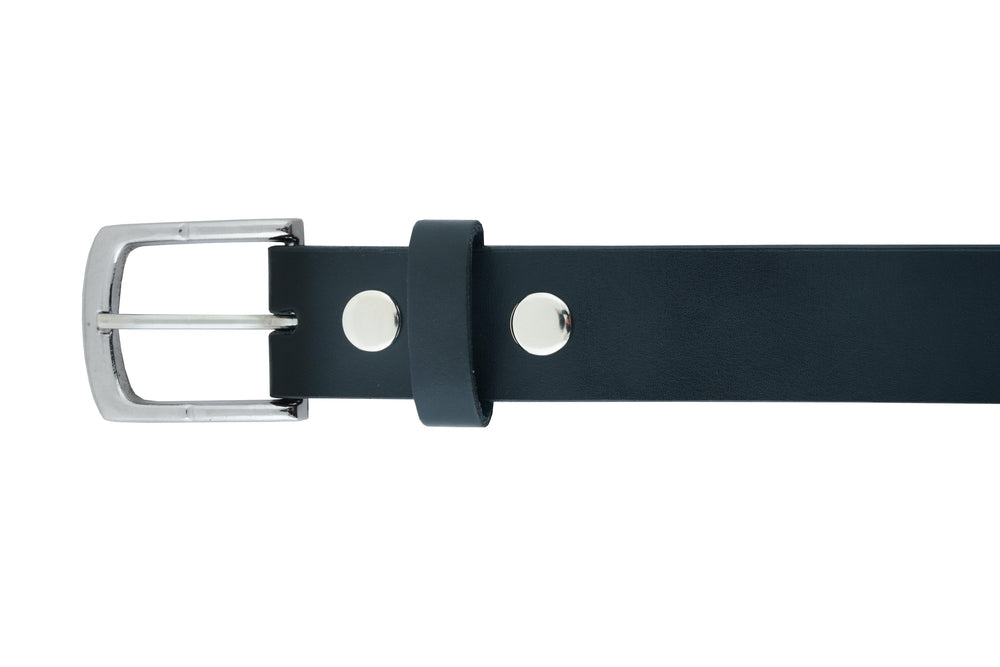 BLT2013 The Iconic Black Genuine Leather Belt