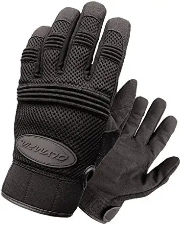 Air Force Gel Textile Ribbed Motorcycle Gloves | Olympia Sports - Extreme Biker Leather