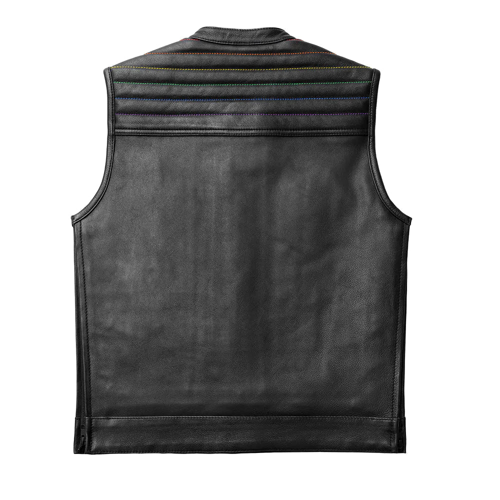Dio - Men's Leather Motorcycle Vest - Limited Edition
