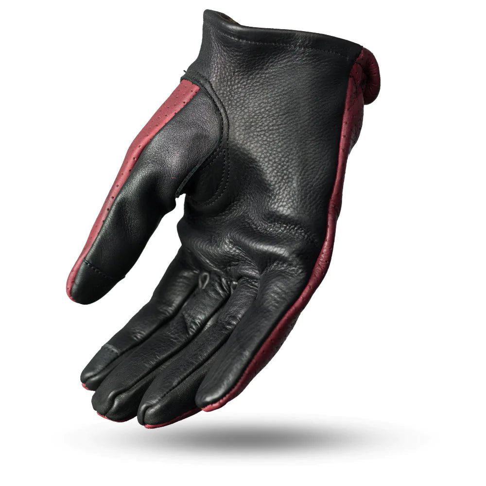Perforated Roper - Men's Leather Motorcycle Gloves