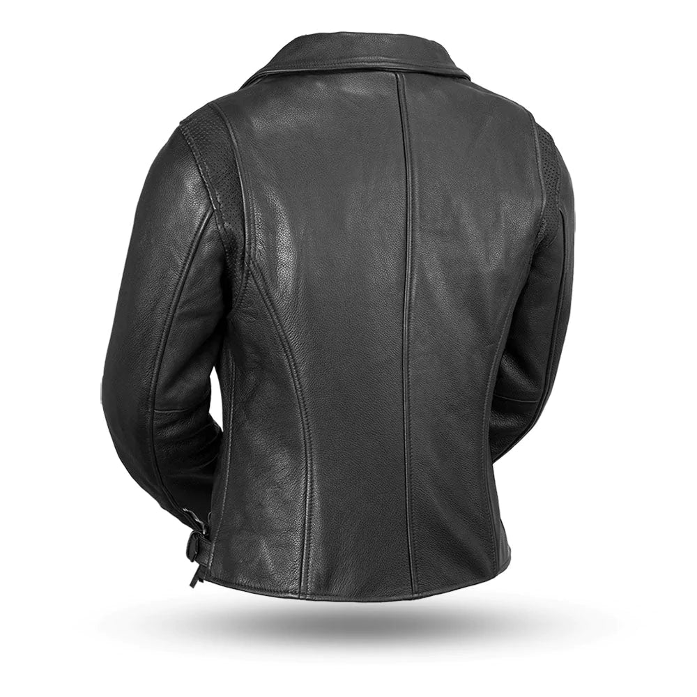 Monte Carlo - Women's Leather Motorcycle Jacket
