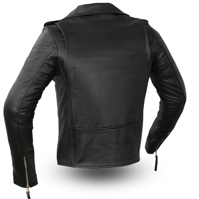 Rockstar Motorcycle Leather Jacket
