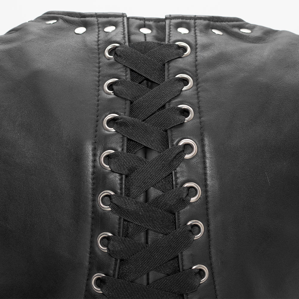Empress Women's Motorcycle Leather Vest