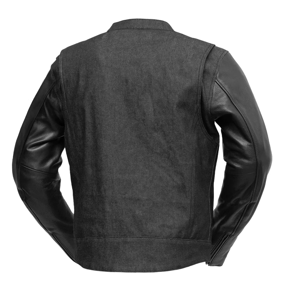 Cutlass - Men's Denim/Leather Jacket