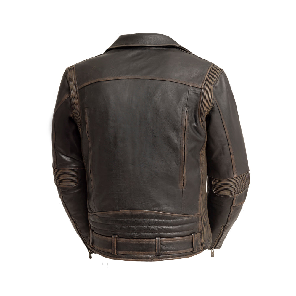 Wraith Men's Motorcycle Leather Jacket