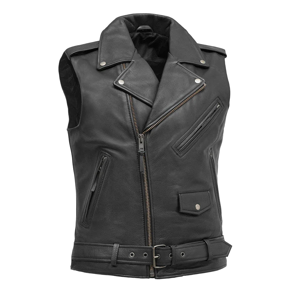 Rockin - Men's Motorcycle Leather Vest