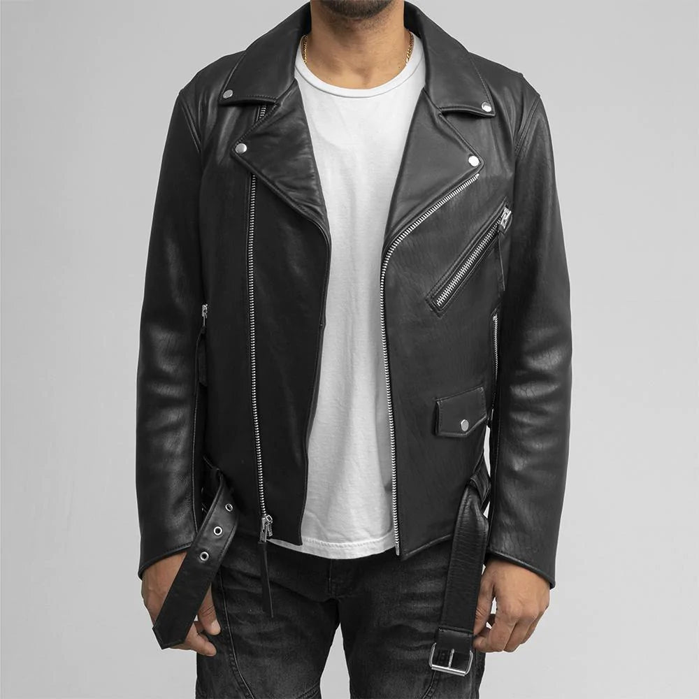 Jay Mens Fashion Leather Jacket
