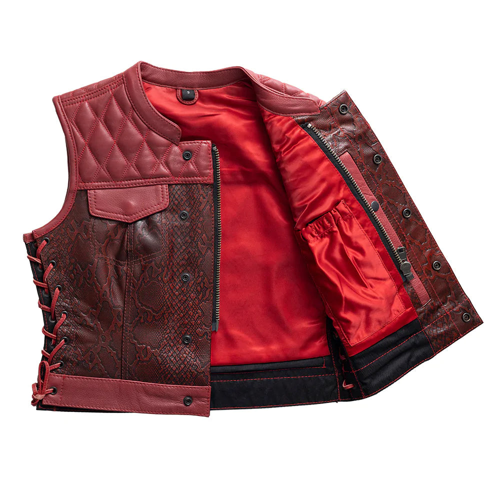 Lilith - Women's Club Style Motorcycle Vest (Limited Edition)