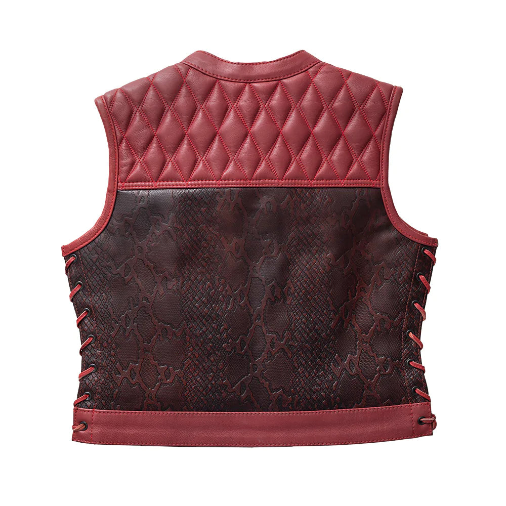 Lilith Women's Club Style Motorcycle Vest - Limited Edition