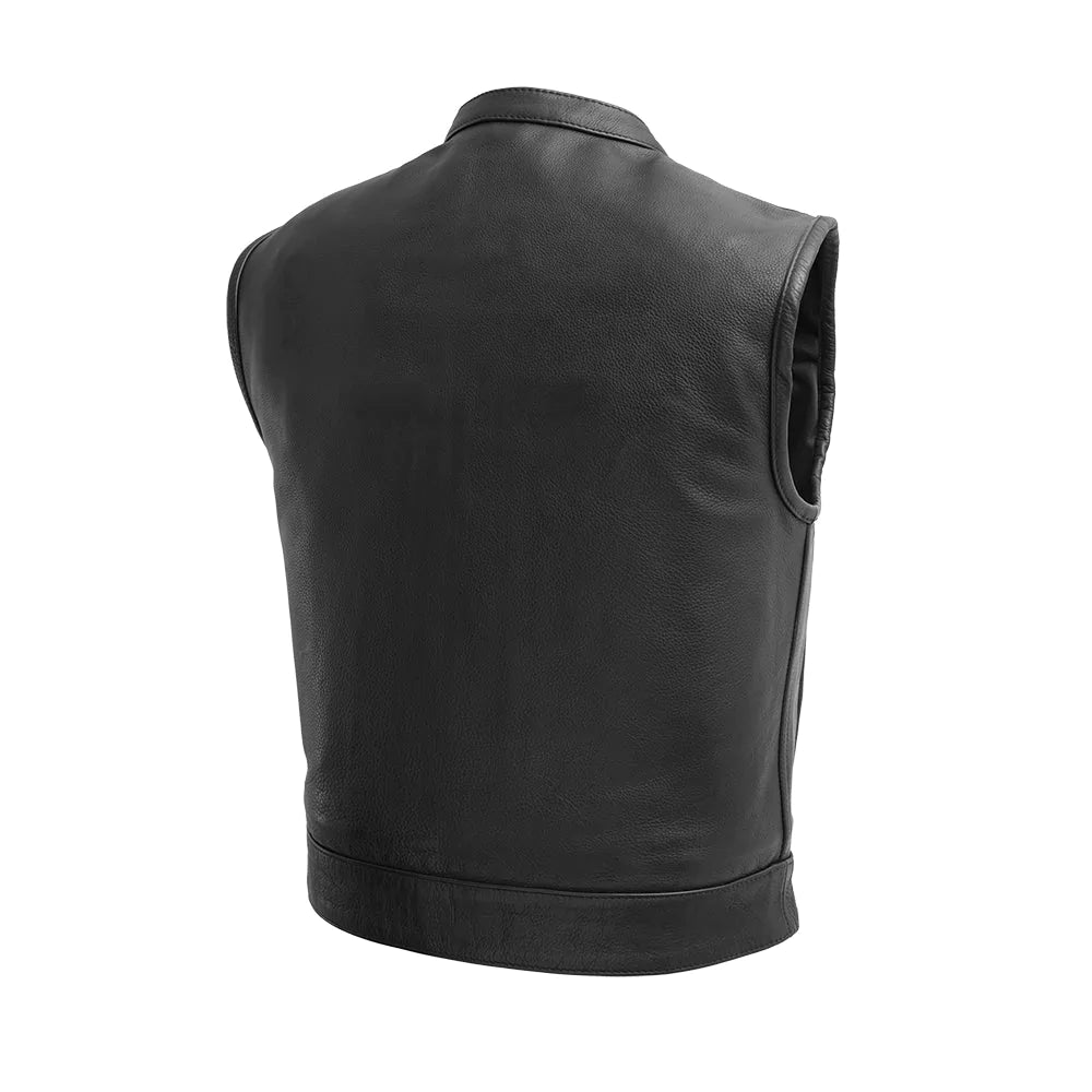 Lowrider Men's Motorcycle Leather Vest