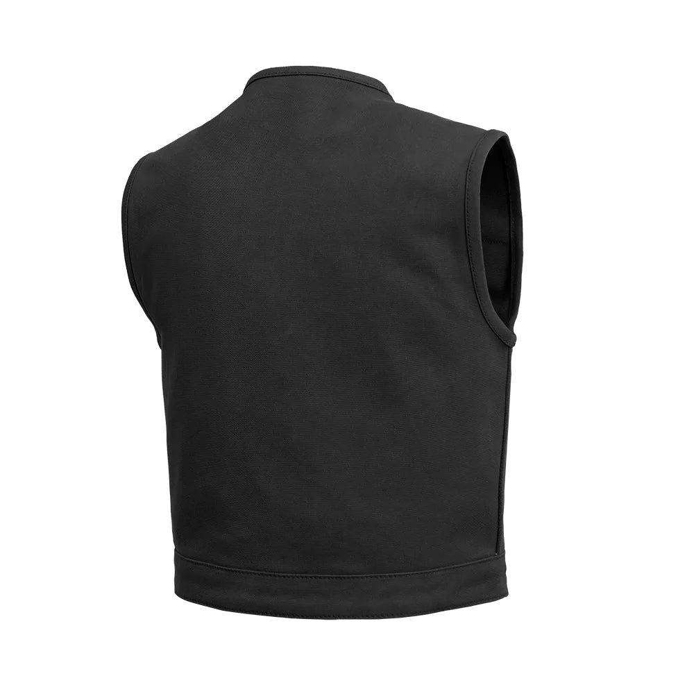 Lowside - Motorcycle Twill Vest - Extreme Biker Leather