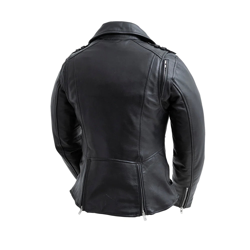 Bloom Motorcycle Leather Jacket