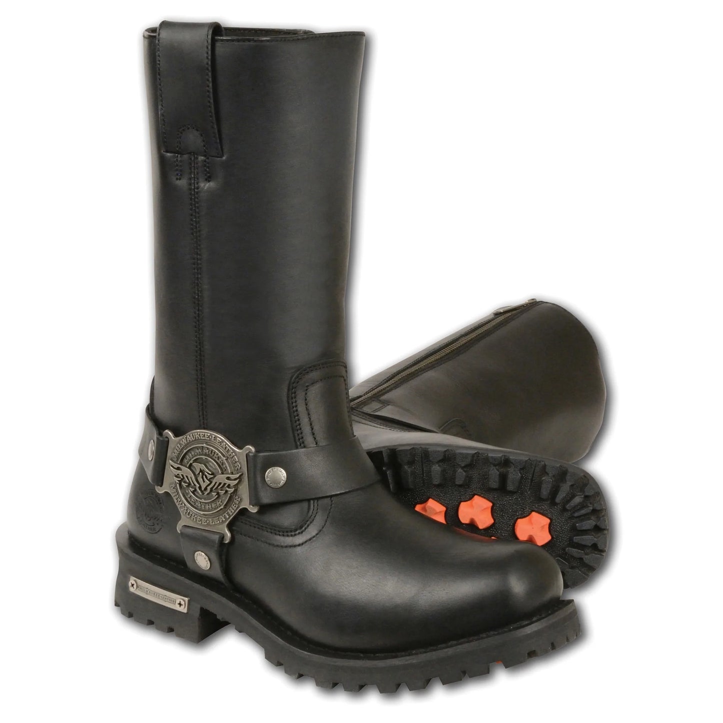 Classic Harness 11-in Motorcycle Leather Boot