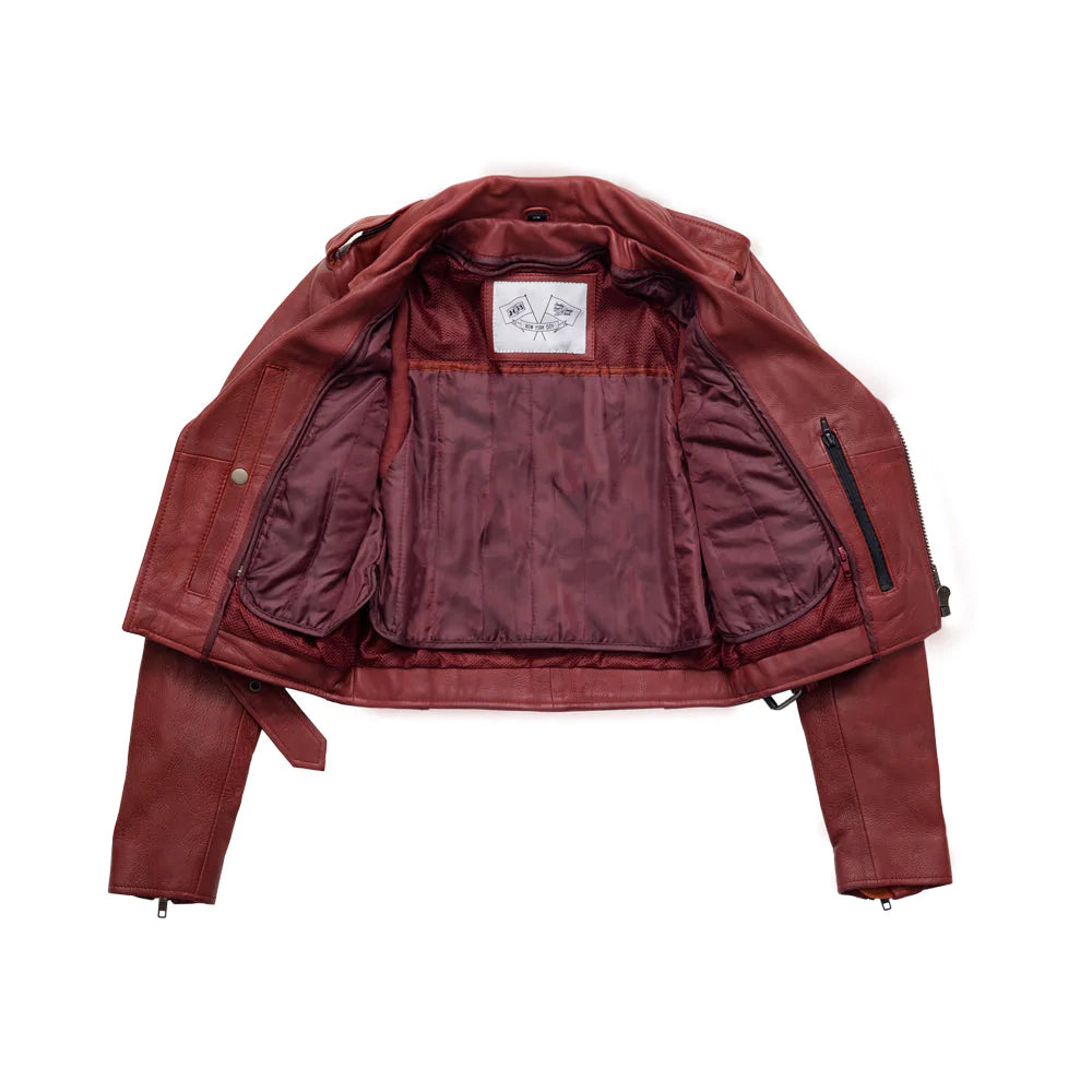 Katy - Women's Leather Jacket - BHBR