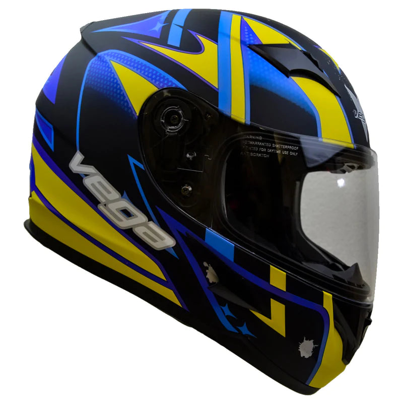 VEGA V-Star Blue Full Face Helmet - Available In-Store Only