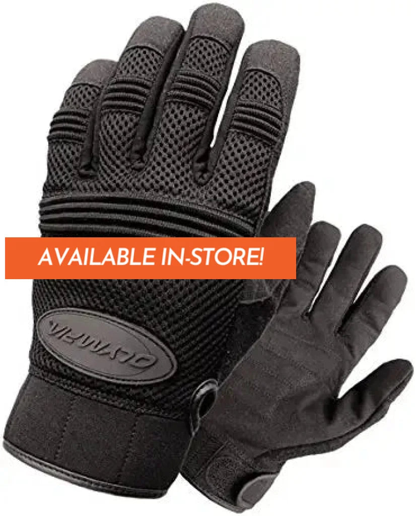 Olympia Air Force Gel Textile Ribbed Motorcycle Gloves