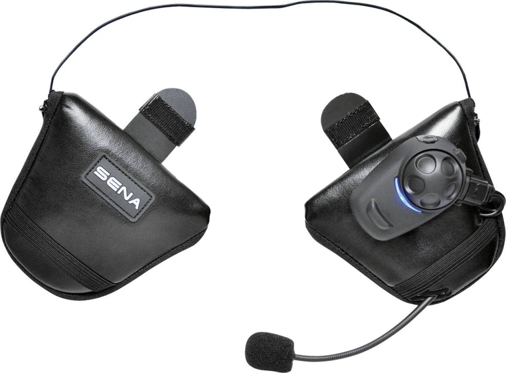 Sena Sph10H-Fm Bluetooth Intercom With Fm Tuner For Half Helmets Communication System