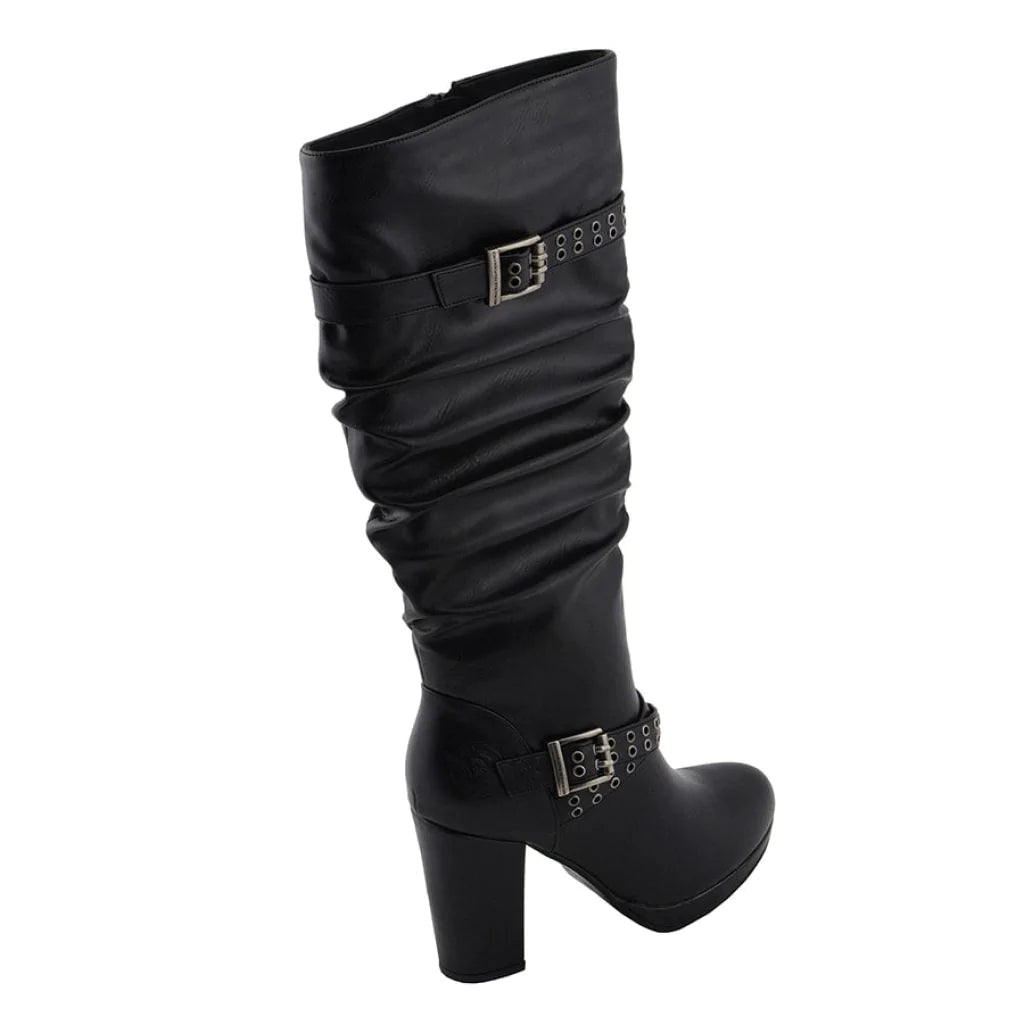 Tall Platform Leather Boots Boot
