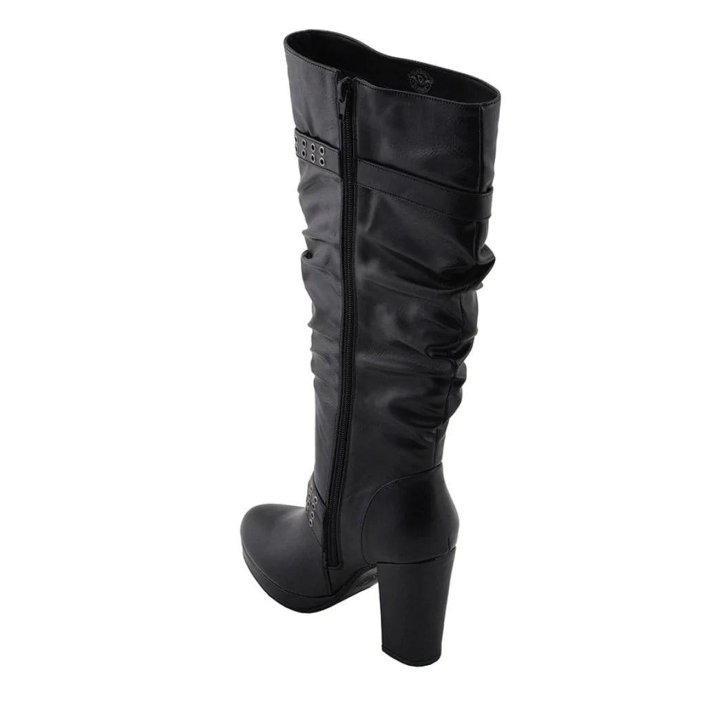 Tall Platform Leather Boots Boot